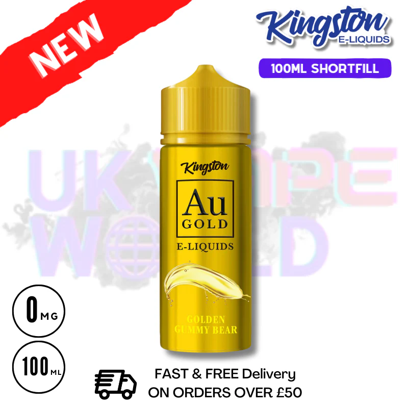 Golden Gummy Bear AU Gold Kingston 100ML Eliquid