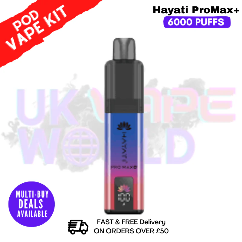 Grape berry Hayati Pro Max Plus 6000Puff Kit