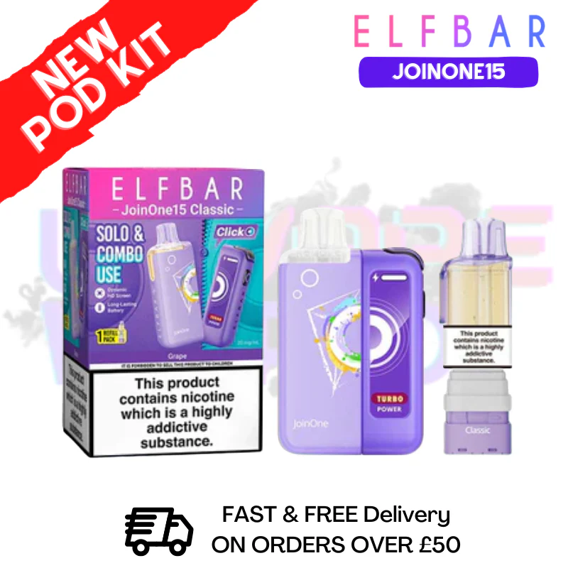 Grape ELFBAR 15K JoinOne15 Pod Kit