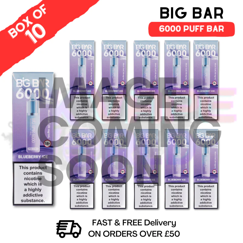 Grape ICE Feoba PRO 6000 Puff 6K Box Of 10