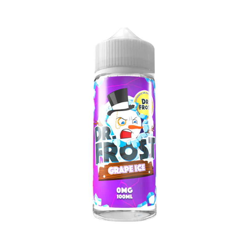 Grape Ice Flavour Dr Frost 100ML Shortfill E Liquid