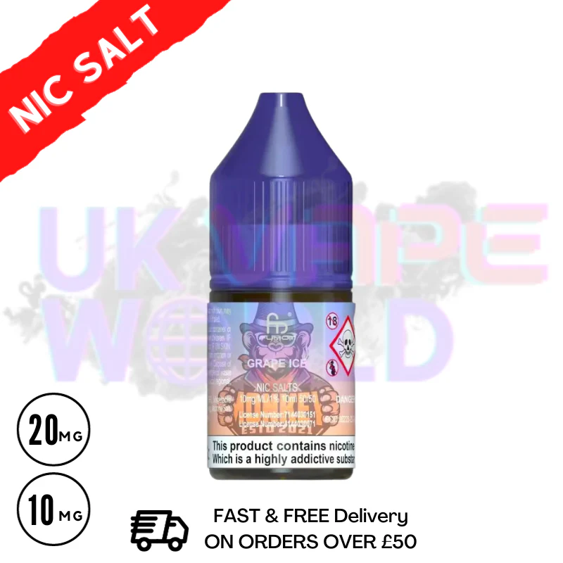 GRAPE ICE - RandM Tornado 7000 Nic Salt 10ML eLiquid