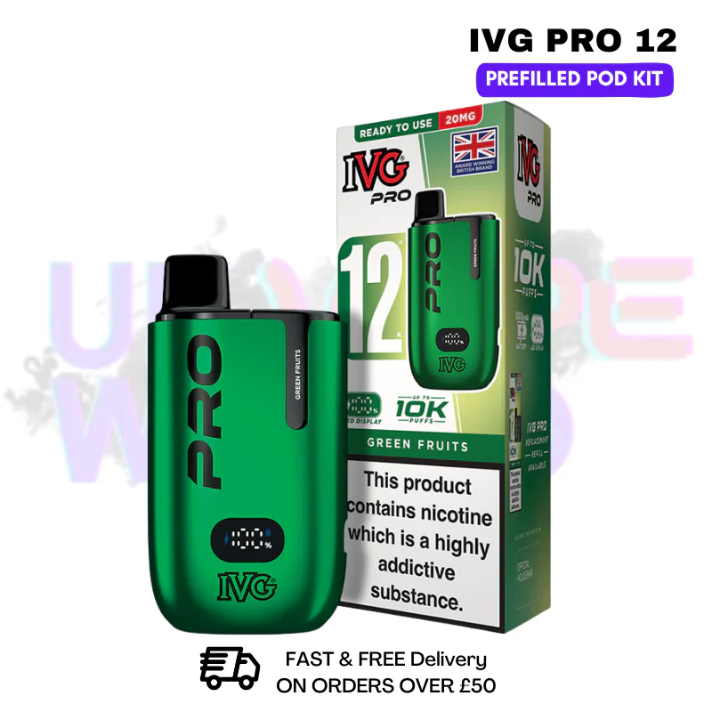 Green Fruits IVG Pro12 Prefilled Pod Kit
