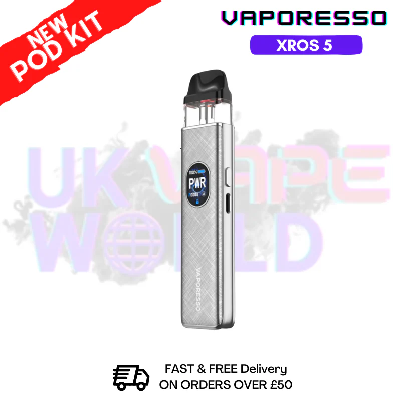 Grey Silk Vaporesso Xros 5 Pod Vape Kit
