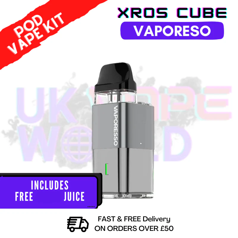 Grey Xros Cube Refillable Pod Vape Kit