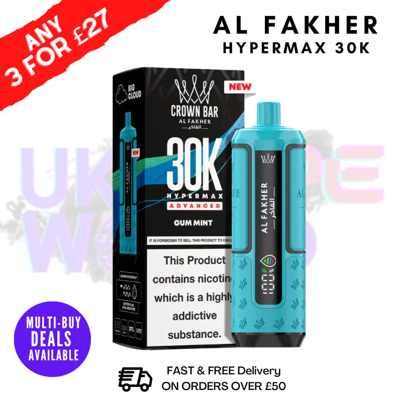 Gum Mint Al Fakher 30K HyperMax Pod Kit