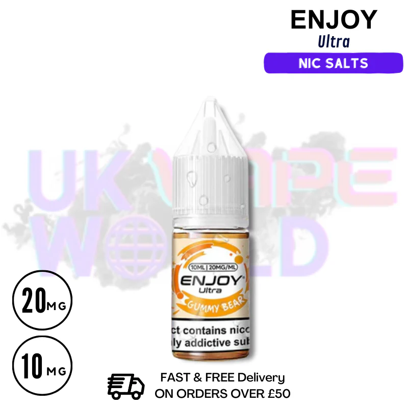 Gummy Bear Enjoy Ultra 9000 9K Nic Salt 10ML eLiquid