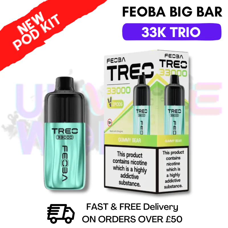 Gummy Bear Feoba Treo 33K Puff Pod Kit