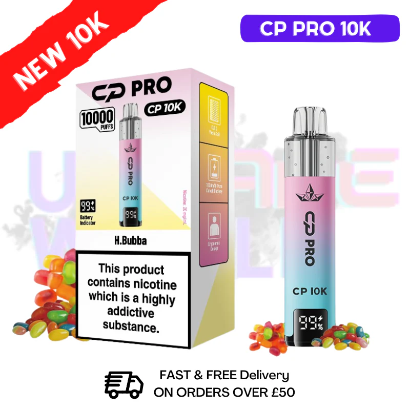 H Bubba CP Pro 10K Puff Pod Kit