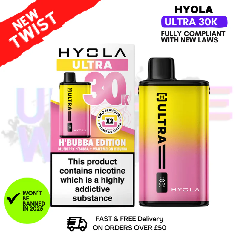 H Bubba Edition Hyola Ultra 30K Puff Prefilled Pod Kit