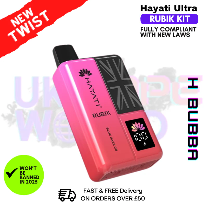 H Bubba Hayati Rubik 7000 Puff 7K Bar - Image 2