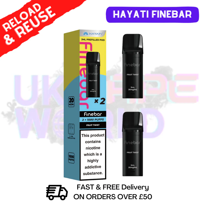 Hayati Finebar Prefilled Replacement Pods [Pack Of 2] - Image 10