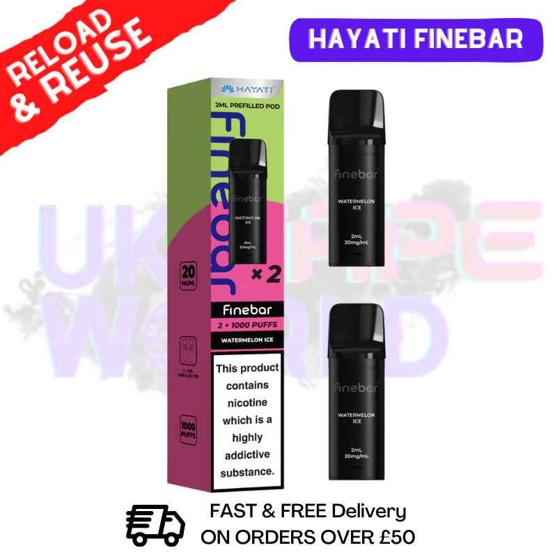 Hayati Finebar Prefilled Replacement Pods [Pack Of 2] - Image 11