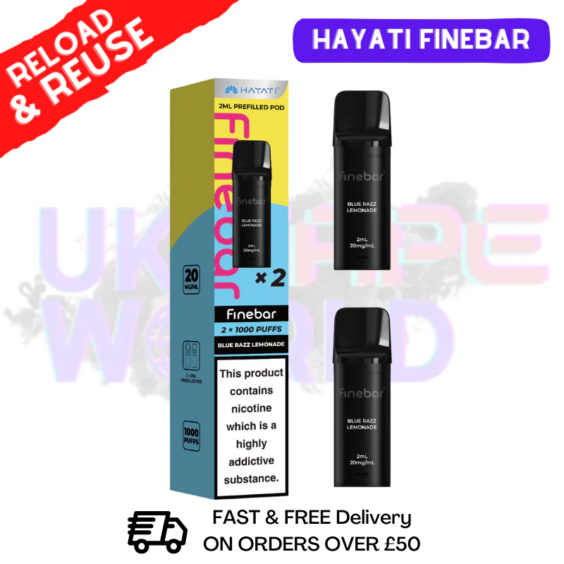 Hayati Finebar Prefilled Replacement Pods [Pack Of 2] - Image 14