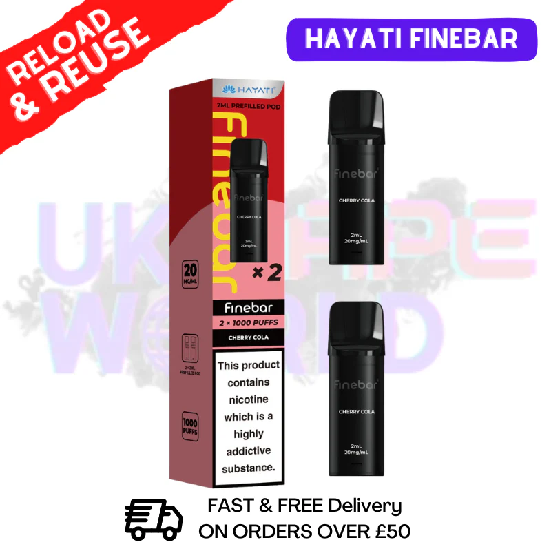 Hayati Finebar Prefilled Replacement Pods [Pack Of 2] - Image 15