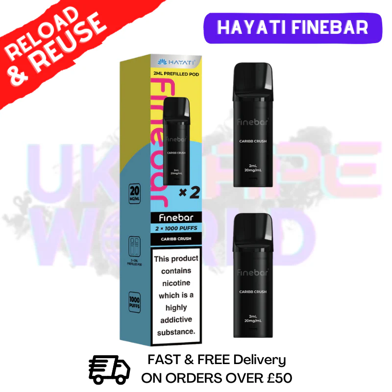 Hayati Finebar Prefilled Replacement Pods [Pack Of 2] - Image 18