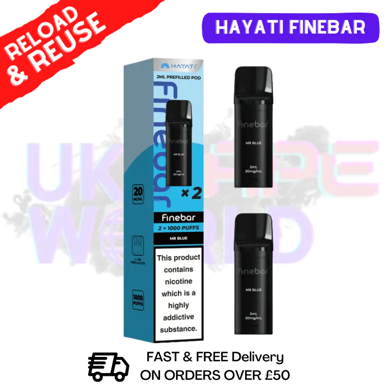 Hayati Finebar Prefilled Replacement Pods [Pack Of 2] - Image 19