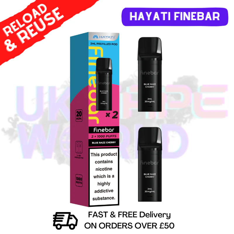 Hayati Finebar Prefilled Replacement Pods [Pack Of 2] - Image 2