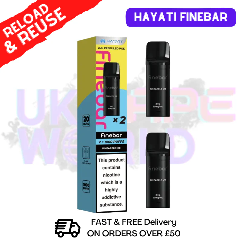 Hayati Finebar Prefilled Replacement Pods [Pack Of 2] - Image 20
