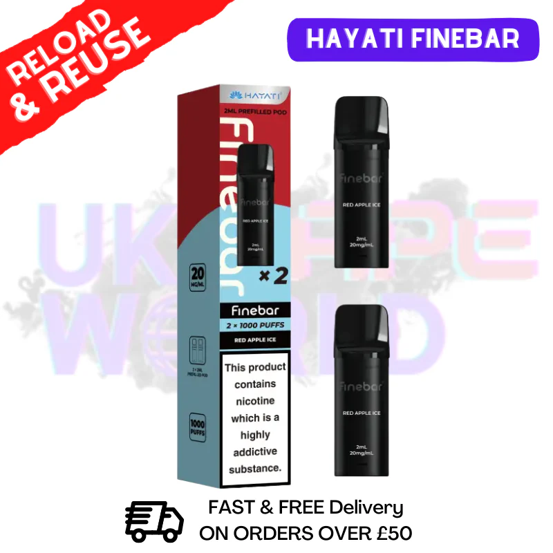 Hayati Finebar Prefilled Replacement Pods [Pack Of 2] - Image 21
