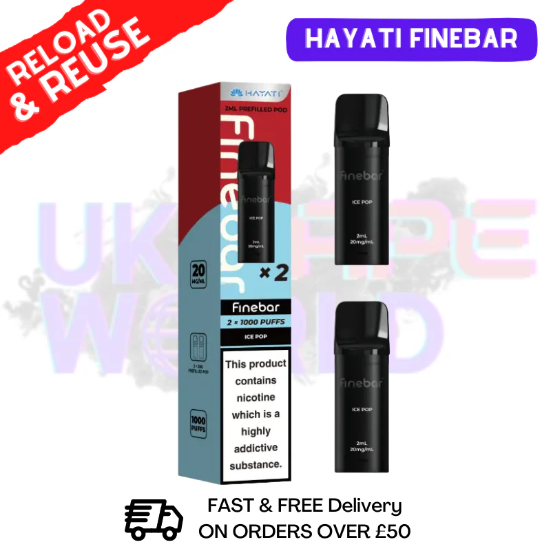 Hayati Finebar Prefilled Replacement Pods [Pack Of 2] - Image 27