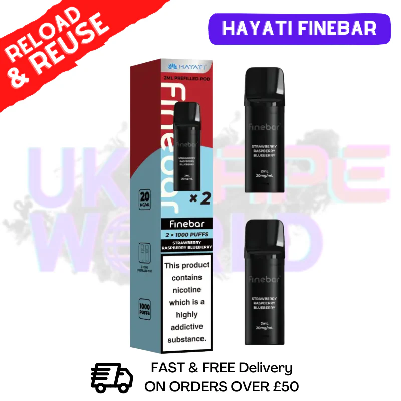 Hayati Finebar Prefilled Replacement Pods [Pack Of 2] - Image 29