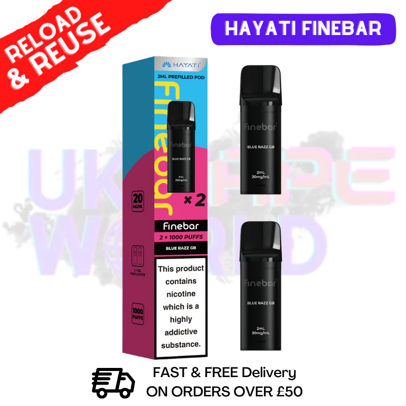 Hayati Finebar Prefilled Replacement Pods [Pack Of 2] - Image 3