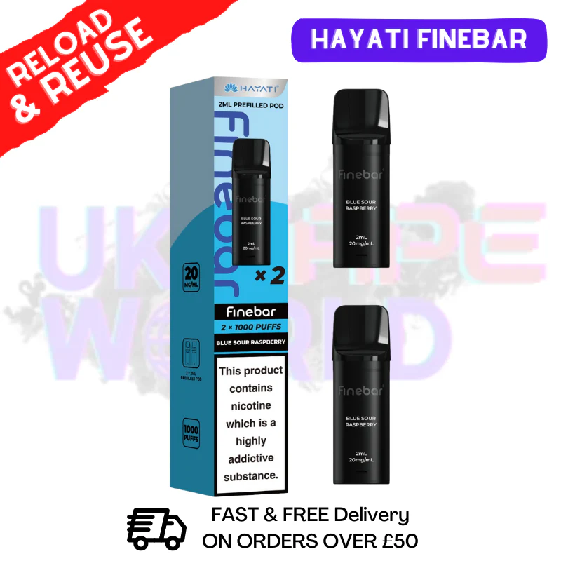 Hayati Finebar Prefilled Replacement Pods [Pack Of 2] - Image 4