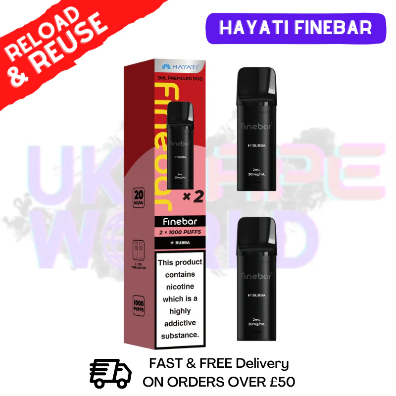 Hayati Finebar Prefilled Replacement Pods [Pack Of 2] - Image 7