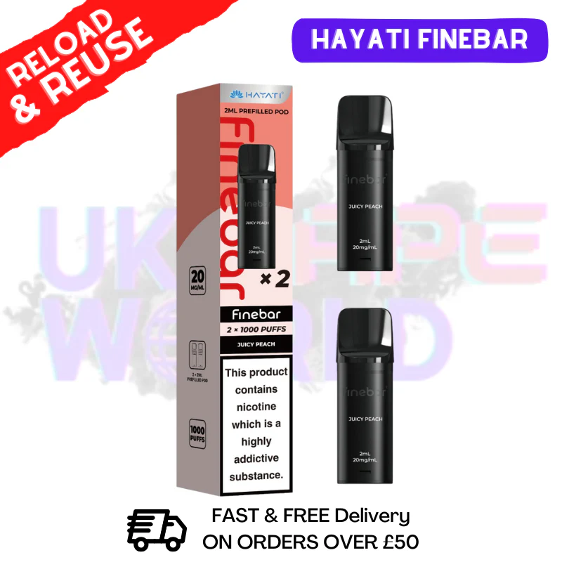 Hayati Finebar Prefilled Replacement Pods [Pack Of 2] - Image 8