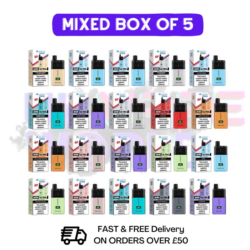 HAYATI MINI 1500- Mixed Box Of 5 (Clearance) - £9.99