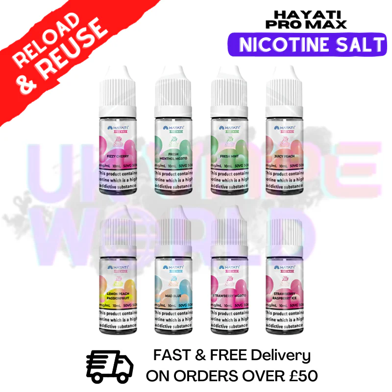 Hayati Pro Max Nic Salt - Only £1.75