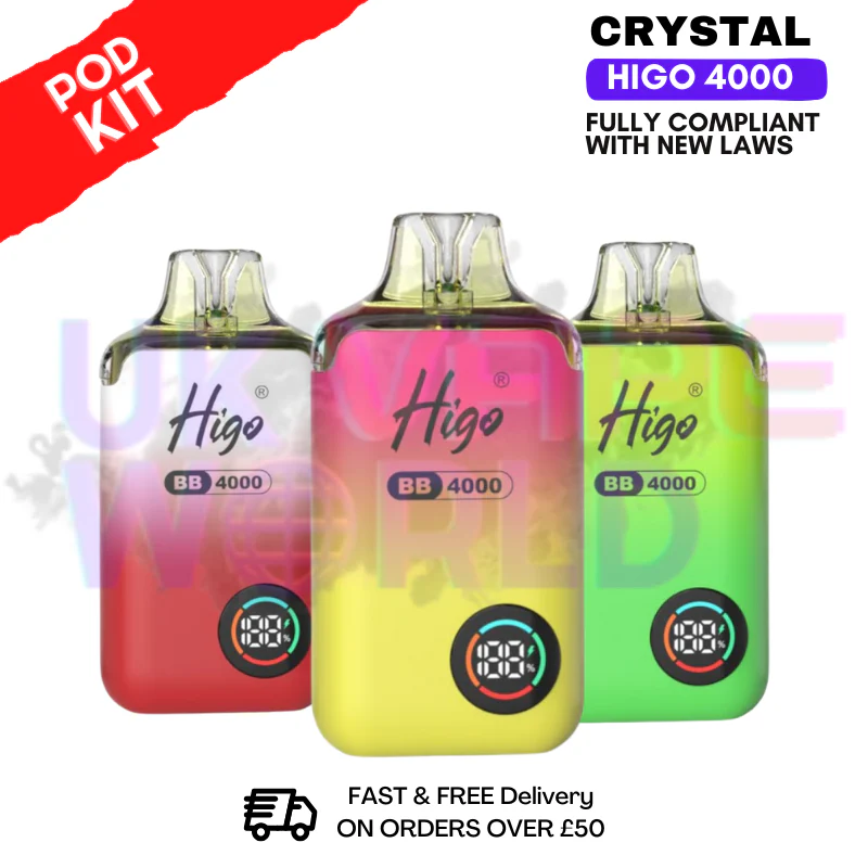 Higo BB 4000 Puff Prefilled Kit - £5.49