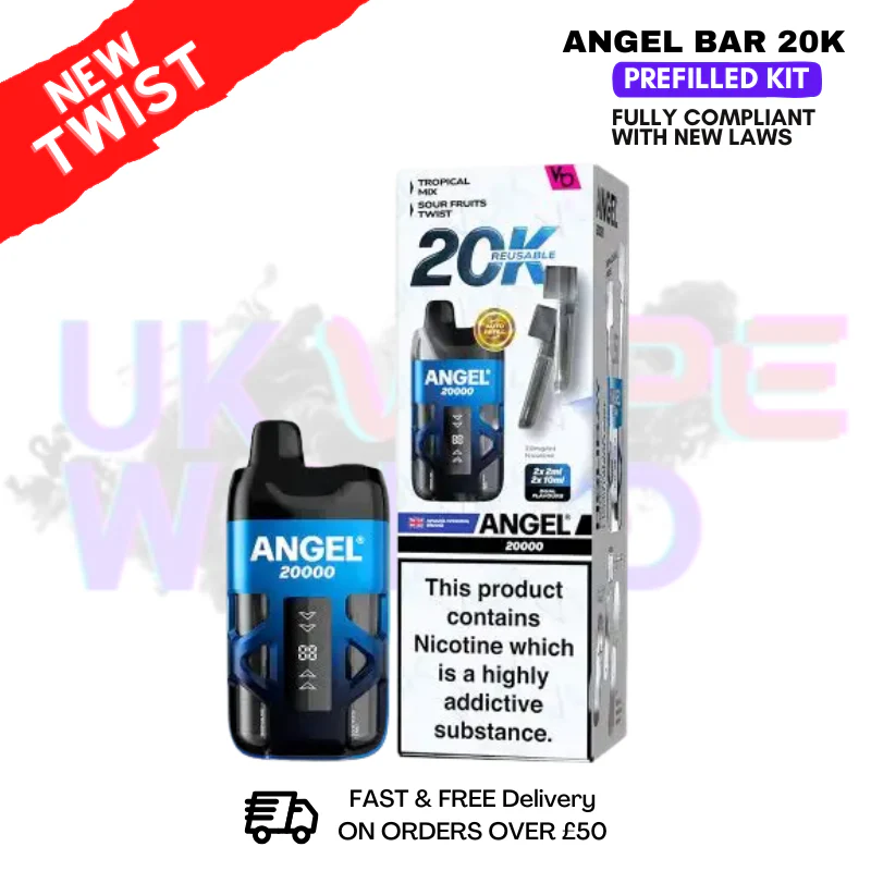 Holiday Edition Angel Bar 20K Puff Twist Prefilled Pod Kit