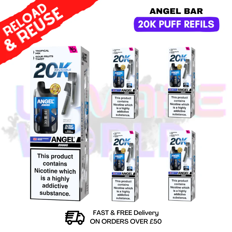 Holiday edition  Angel Bar 20K REPLACEMENT PODS Box Of 5