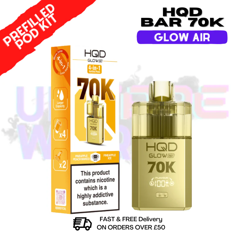 HQD Glow Air 70k Puff Pod Kit - Any 2 For £22 - Image 12