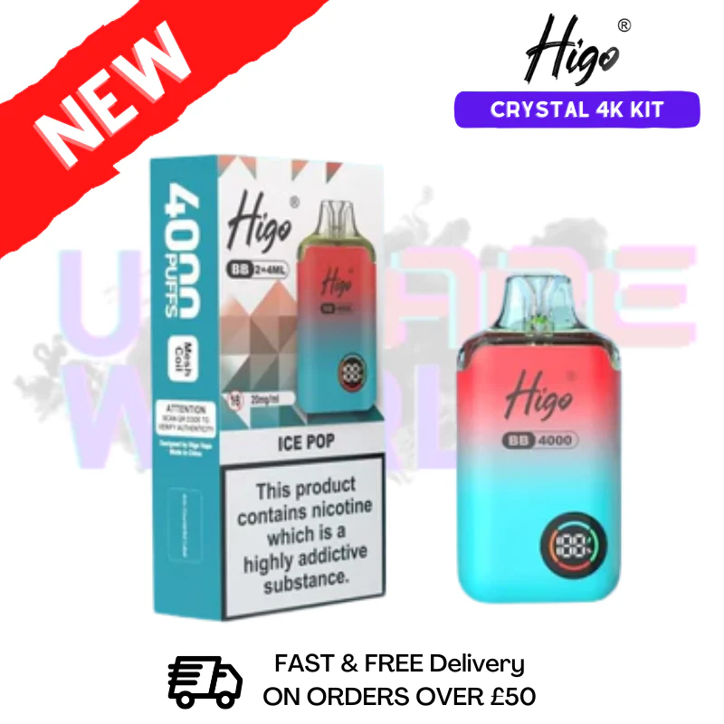 ICE Pop Crystal Higo 4K 4000 Puff Pod Kit