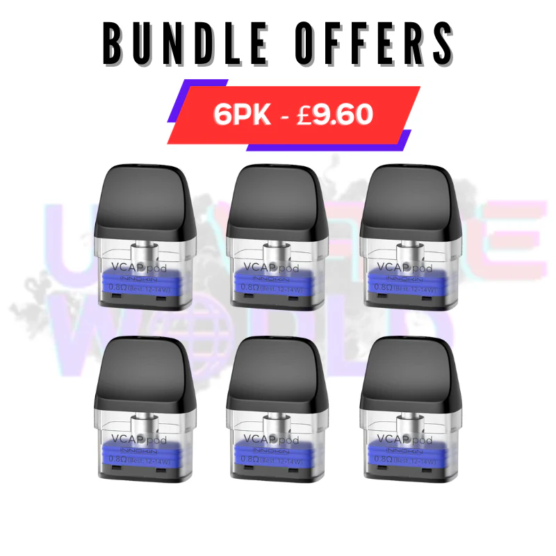 Innokin VCAP (TRINE) Replacement Pods - Six Pack 6PK - Image 2