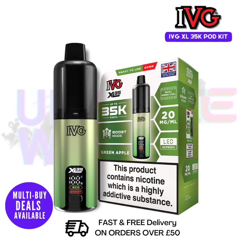 IVG 35K XL 35,000 Puff Vape Pen Kit - 3 FOR £24.90 - Image 10