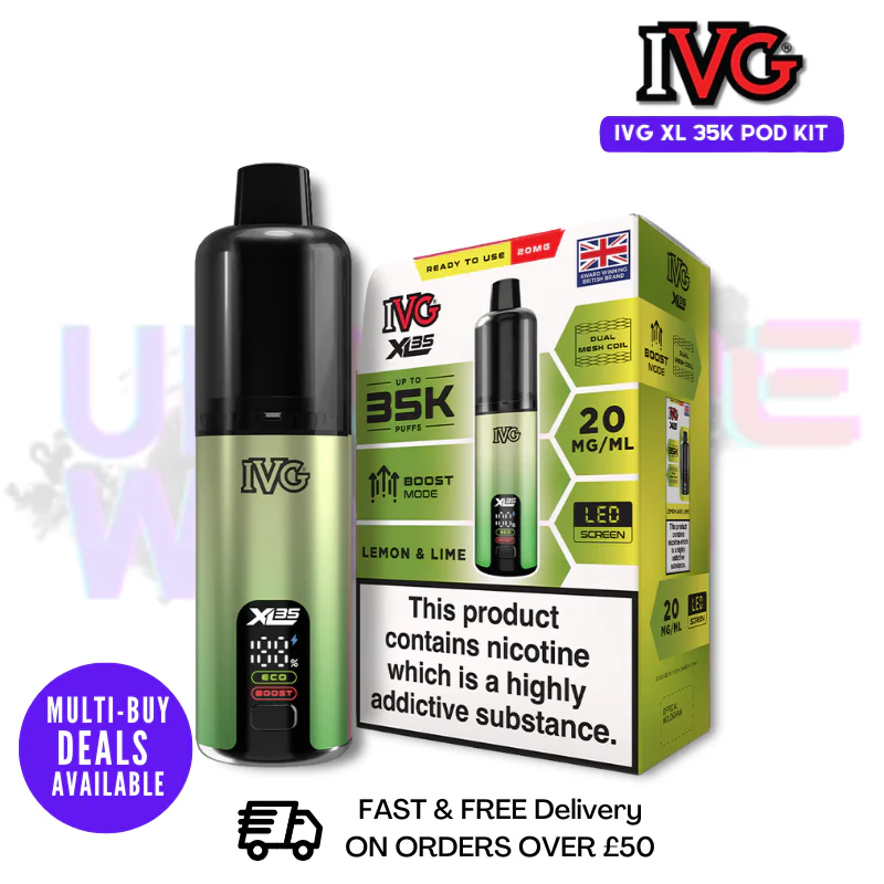 IVG 35K XL 35,000 Puff Vape Pen Kit - 3 FOR £24.90 - Image 12