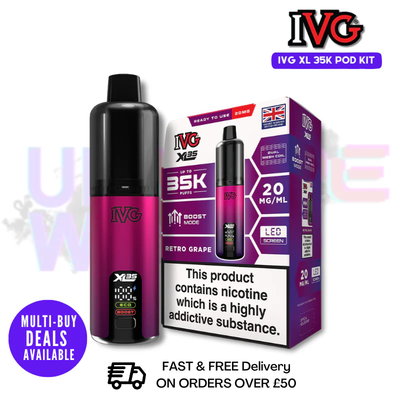 IVG 35K XL 35,000 Puff Vape Pen Kit - 3 FOR £24.90 - Image 15