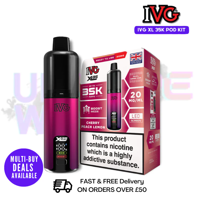 IVG 35K XL 35,000 Puff Vape Pen Kit - 3 FOR £24.90 - Image 4