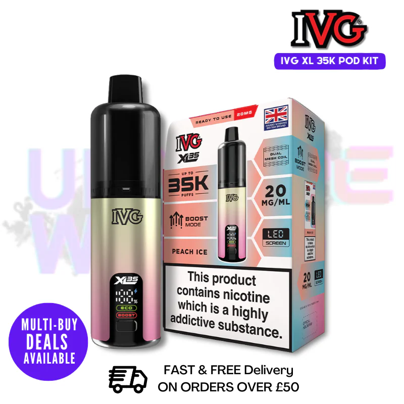 IVG 35K XL 35,000 Puff Vape Pen Kit - 3 FOR £24.90 - Image 6