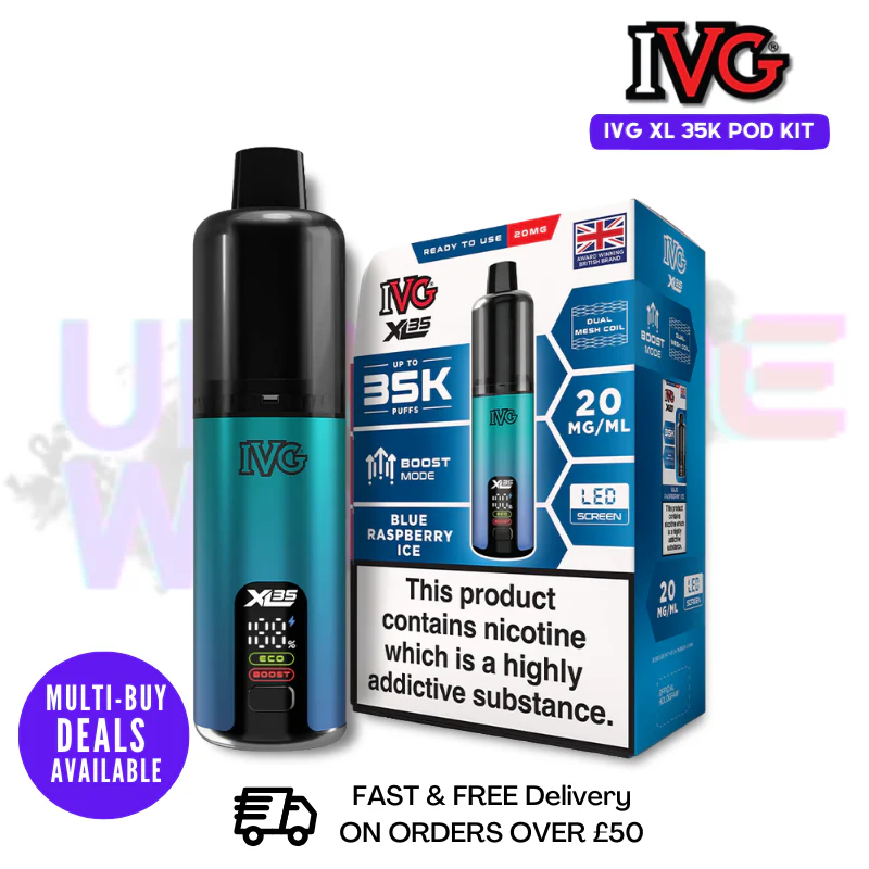 IVG 35K XL 35,000 Puff Vape Pen Kit - 3 FOR £24.90 - Image 8