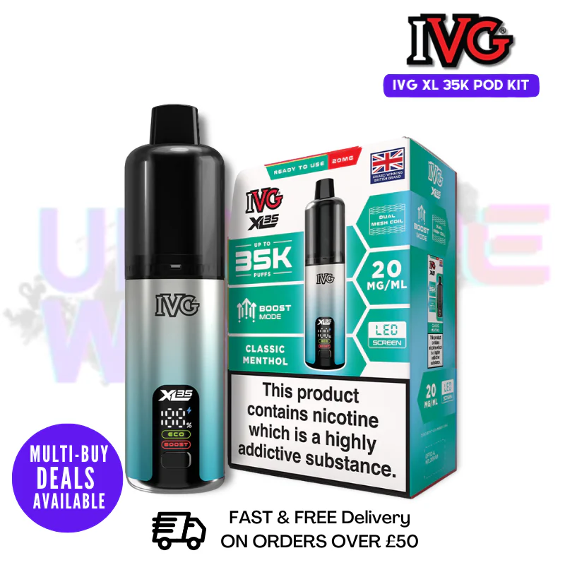 IVG 35K XL 35,000 Puff Vape Pen Kit - 3 FOR £24.90 - Image 9