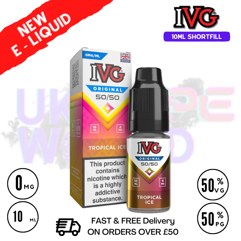 IVG Original 50:50 Eliquid Box Of 10 - ONLY £16.99 - Image 11
