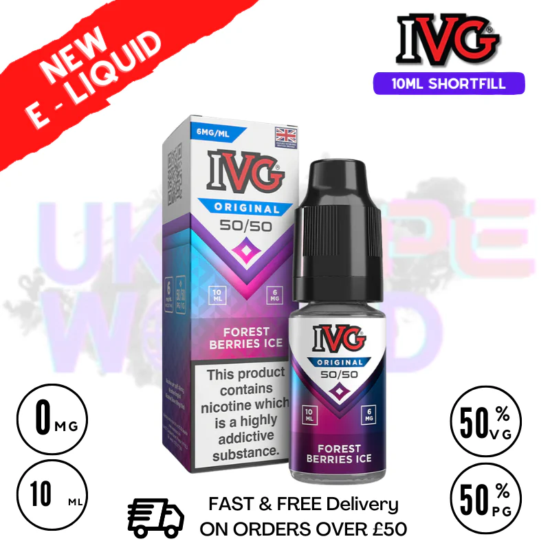 IVG Original 50:50 Eliquid Box Of 10 - ONLY £16.99 - Image 3