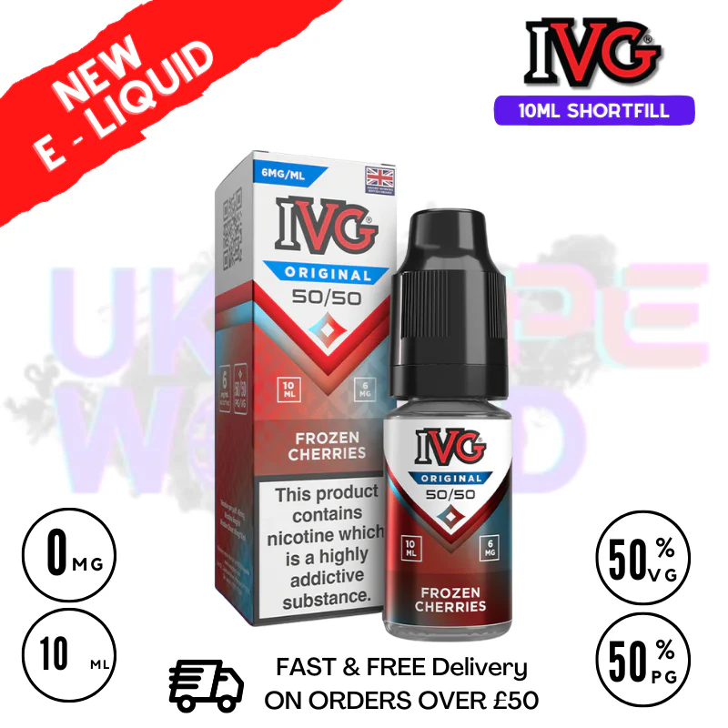 IVG Original 50:50 Eliquid Box Of 10 - ONLY £16.99 - Image 4