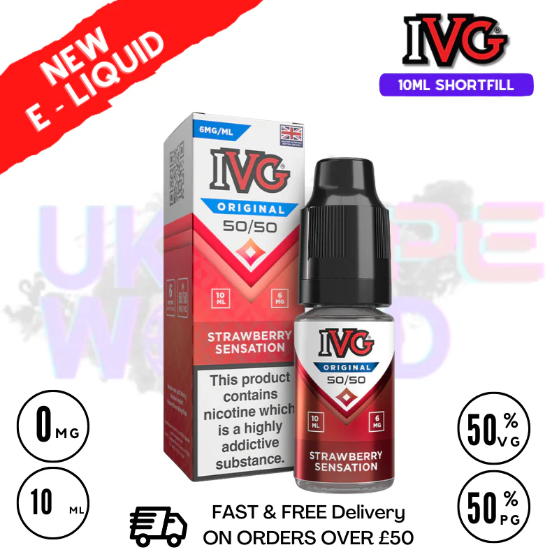 IVG Original 50:50 Eliquid Box Of 10 - ONLY £16.99 - Image 8
