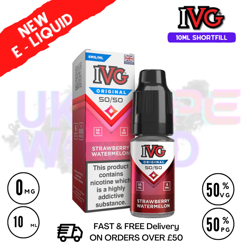 IVG Original 50:50 Eliquid Box Of 10 - ONLY £16.99 - Image 9